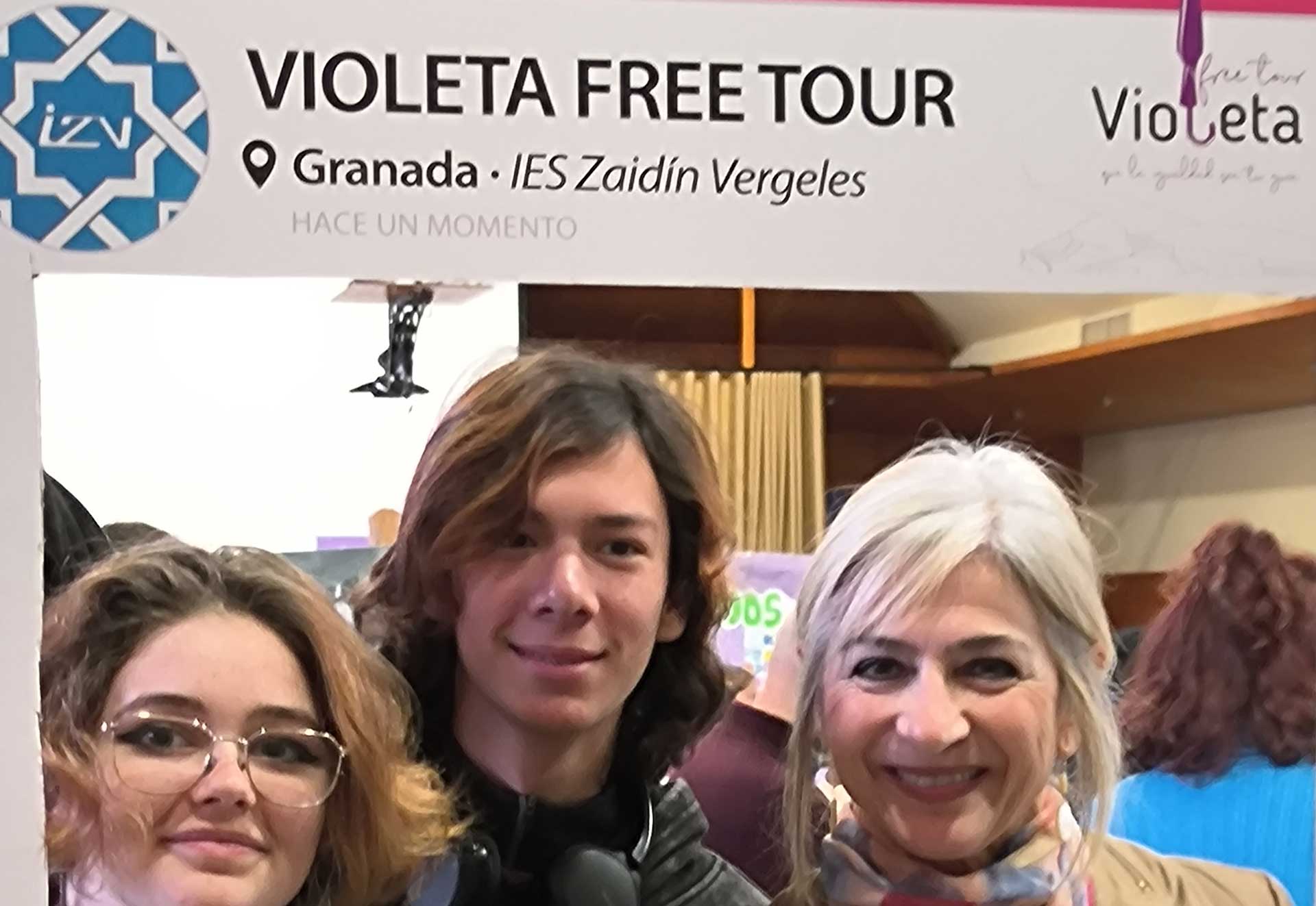 <strong>El IES Zaidín Vergeles seleccionado para asistir al III Encuentro Aula Violeta Andalucía.</strong>